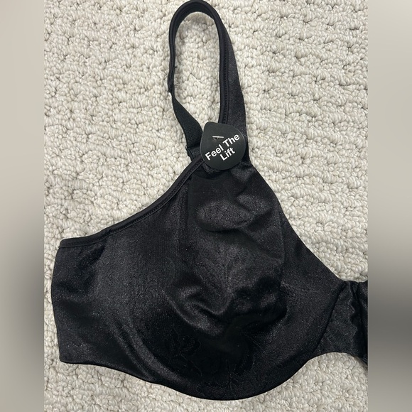 NWT Bali Comfort-U Back Black 38C Bra - Picture 3 of 4